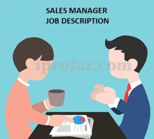 Sales manager job description sample